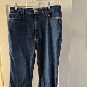 Anthropologie Pilcro Jeans- Wide hemmed leg-33-worn